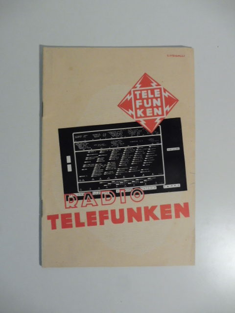 Radio Telefunken. (Catalogo 1937)